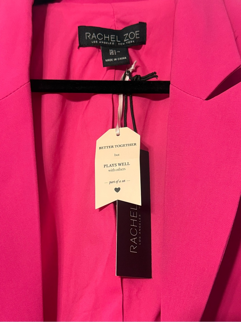 Rachel Zoe Rhinestone Blazer - Picture 2 of 3